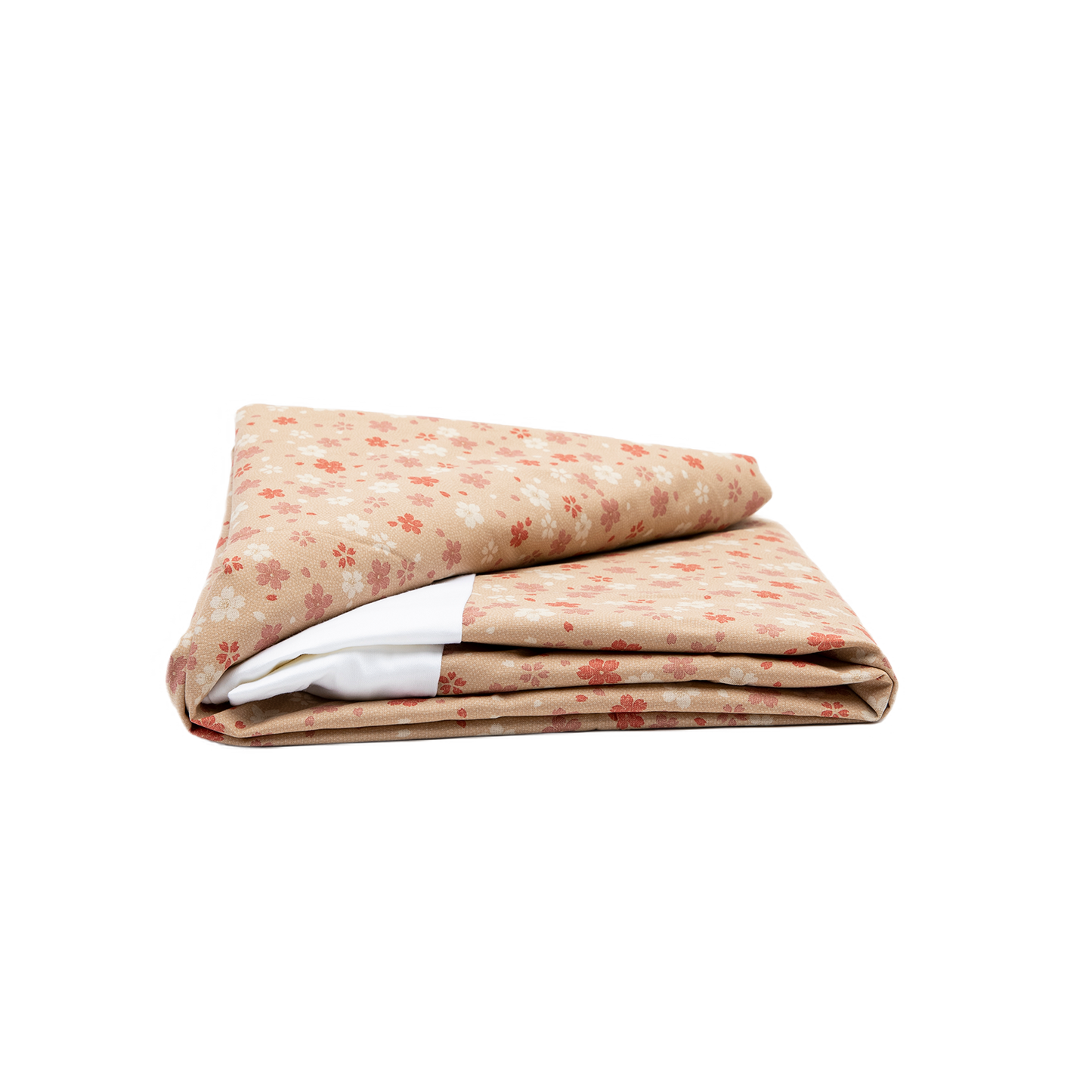 J-Life Cherry Blossom Tan Custom Kakefuton with Removable Cover_Kakefutons_Kakefuton with custom cover