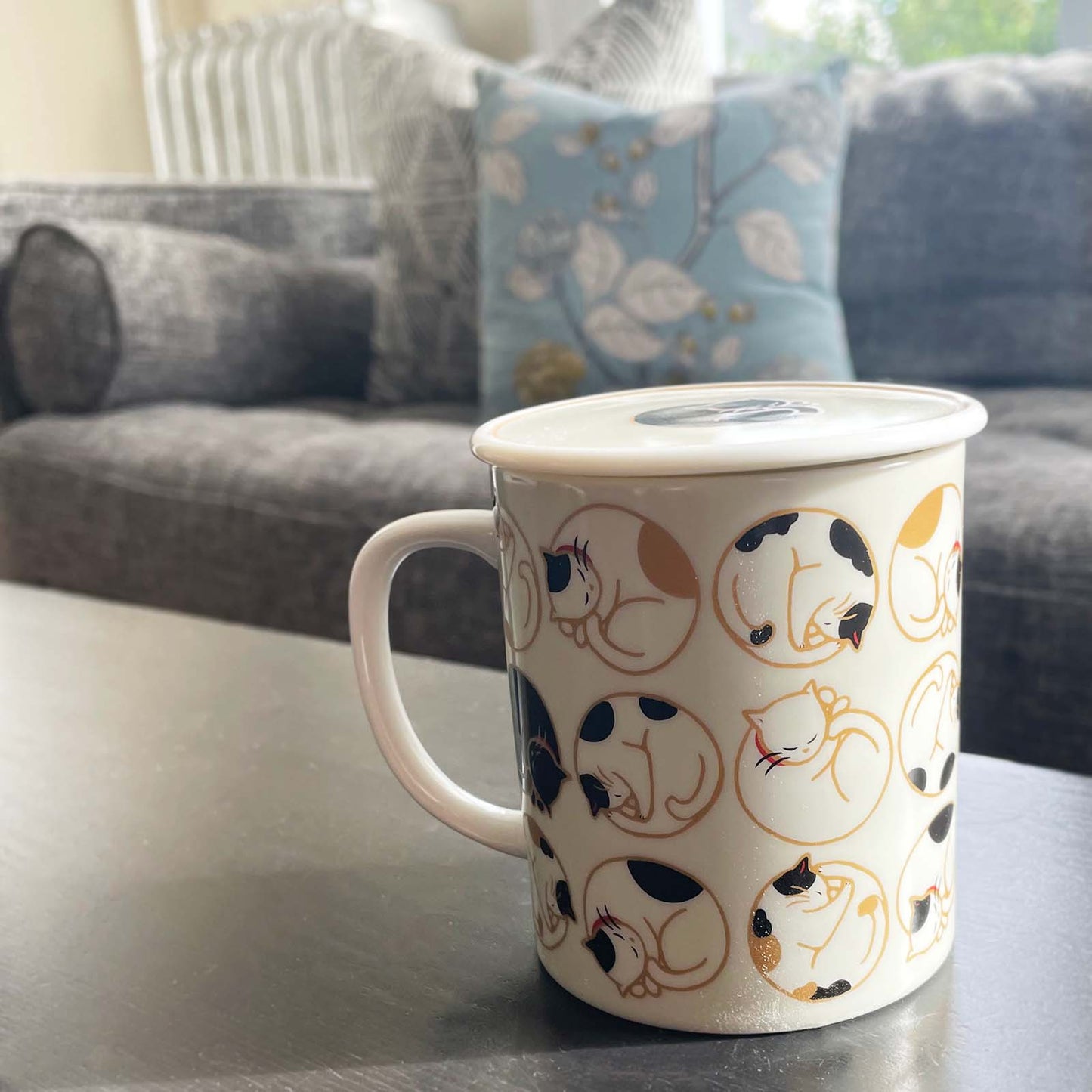 Sleepy Cat Mug