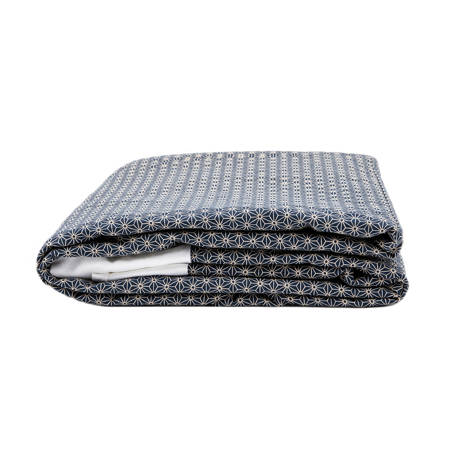 J-Life Asa No Ha Navy #2 Custom Kakefuton with Removable Cover