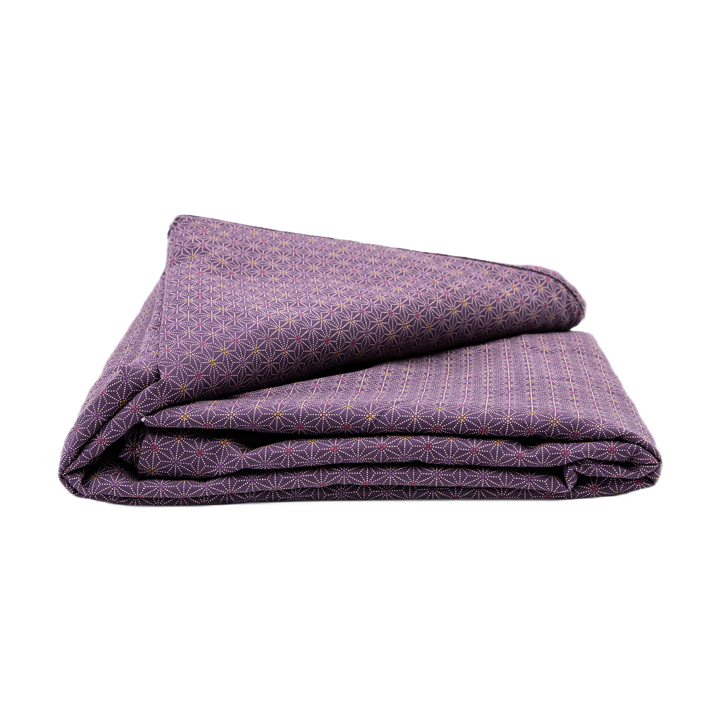 J-Life Asa No Ha Purple #3 Custom Kakefuton with Removable Cover_Kakefutons_Kakefuton with custom cover_Japan Tradition_Sleep System_Handmade__1