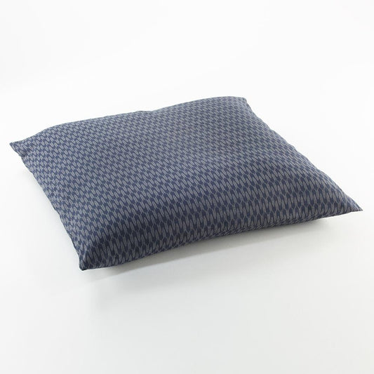 J-Life Ya Gasuri Navy Zabuton Floor Pillow
