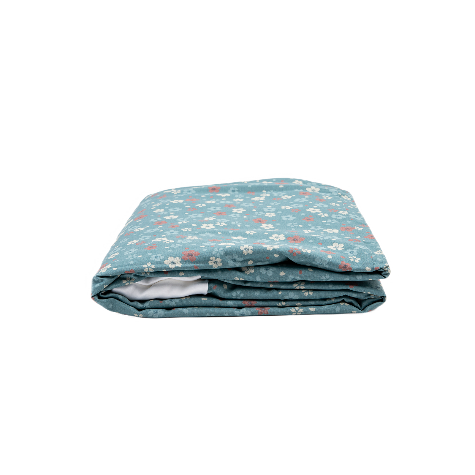 J-Life Cherry Blossom Blue Custom Kakefuton with Removable Cover_Kakefutons_Kakefuton with custom cover