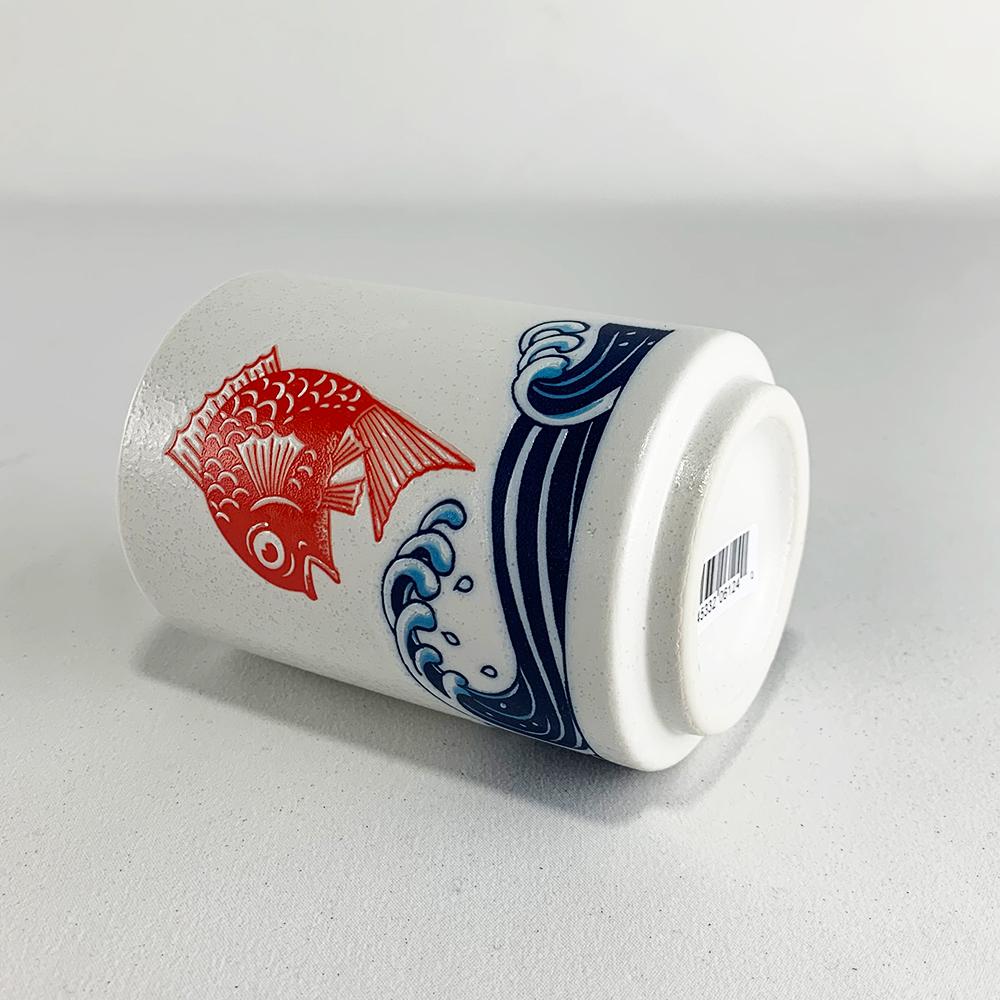 Illustrated Teacup, Red Fish_Lifestyle_Dining