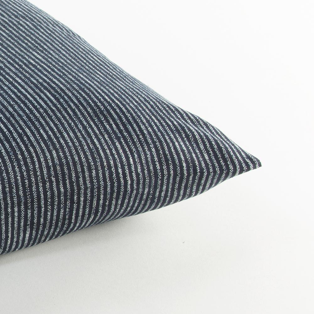 J-Life Shima Navy Zabuton Floor Pillow_Pillows & Shams
