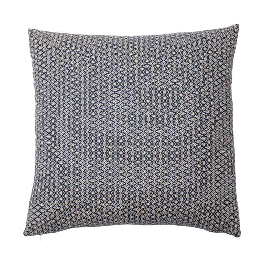 Asa No Ha Navy Throw Pillow