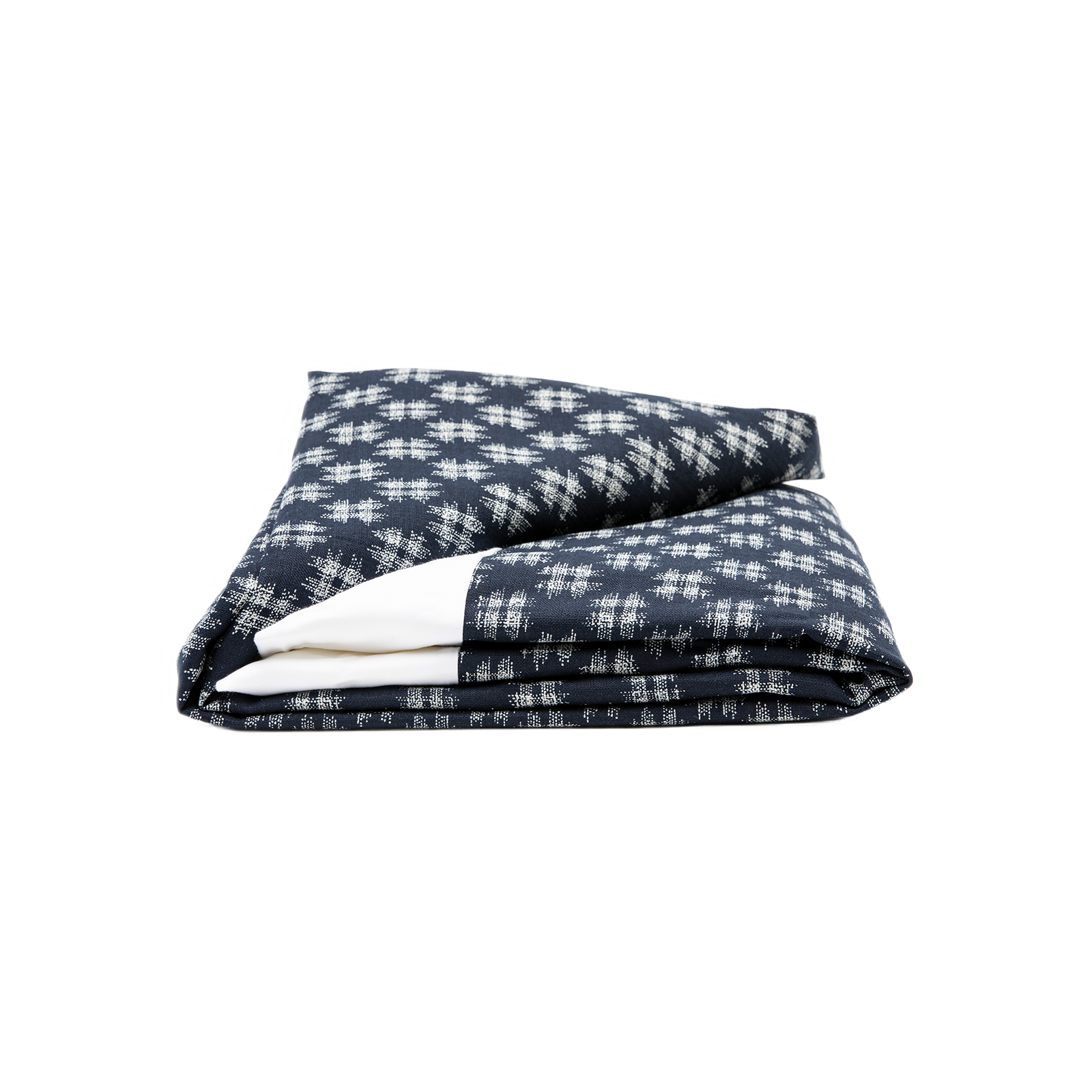 J-Life Hiro Navy Custom Kakefuton with Removable Cover_Kakefutons_Kakefuton with custom cover_Japan Tradition