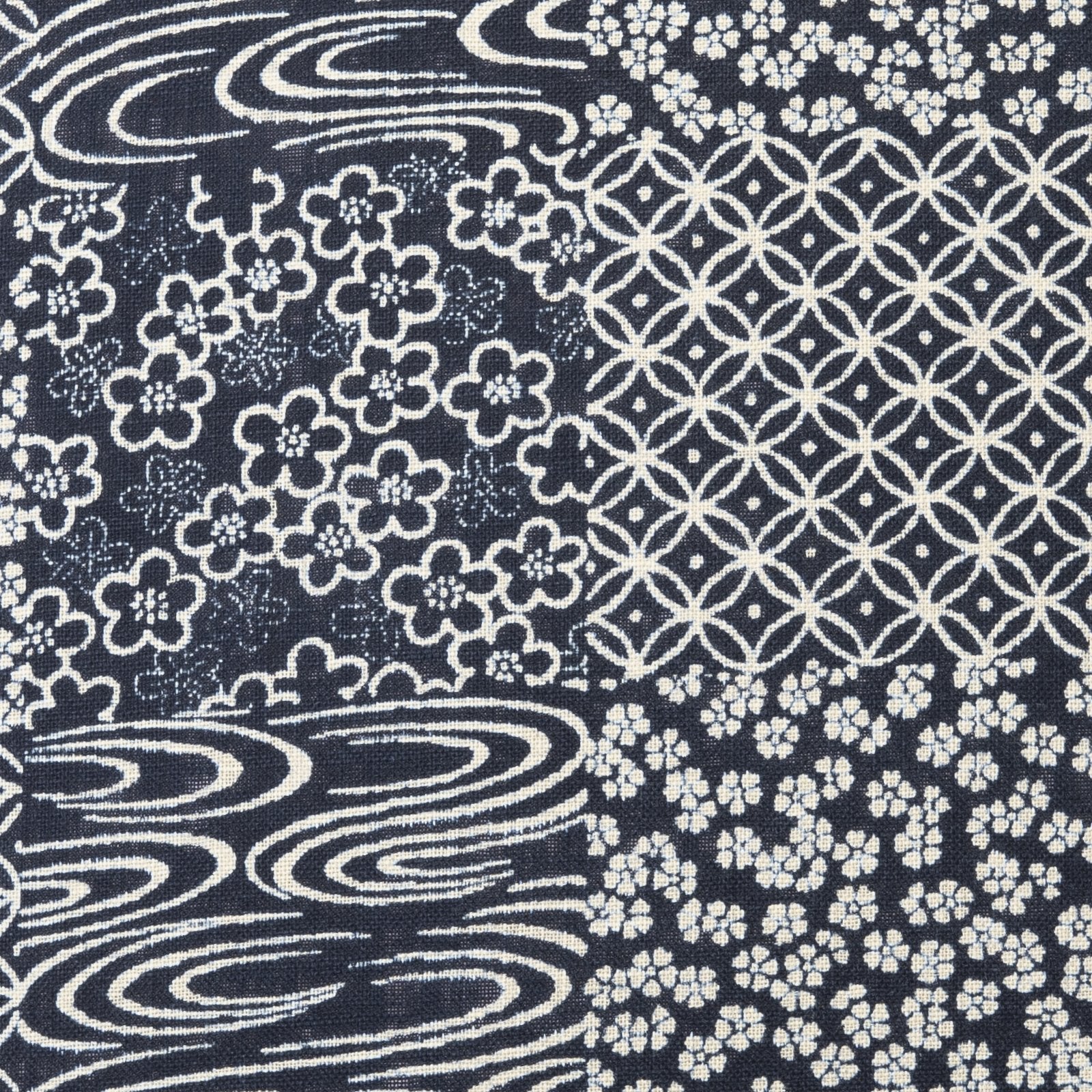 Patchi Navy Throw Pillow_Pillows & Shams_Throw Pillows_100% Cotton