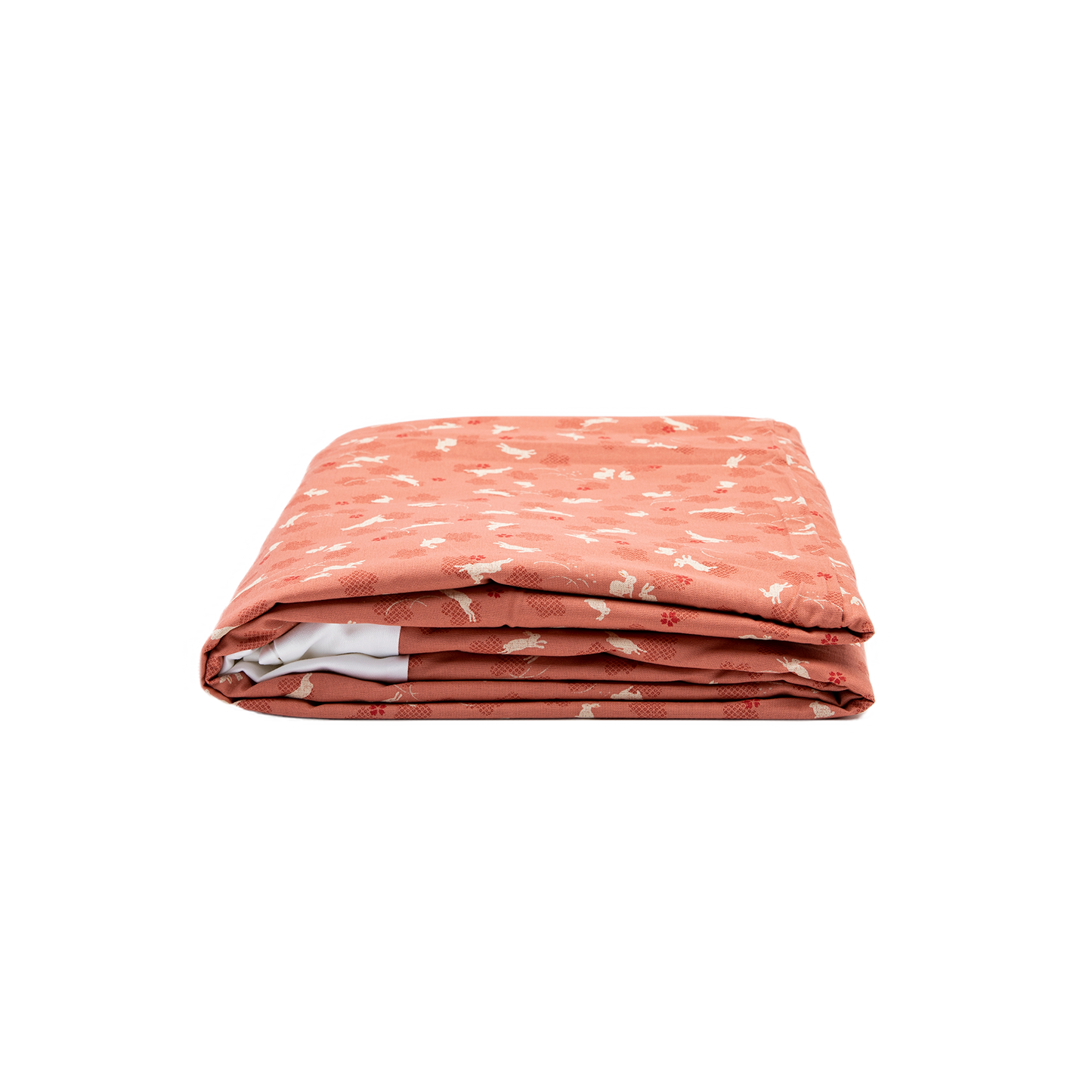 J-Life Usagi Pink Custom Kakefuton with Removable Cover_Kakefutons_Kakefuton with custom cover_Japan Tradition