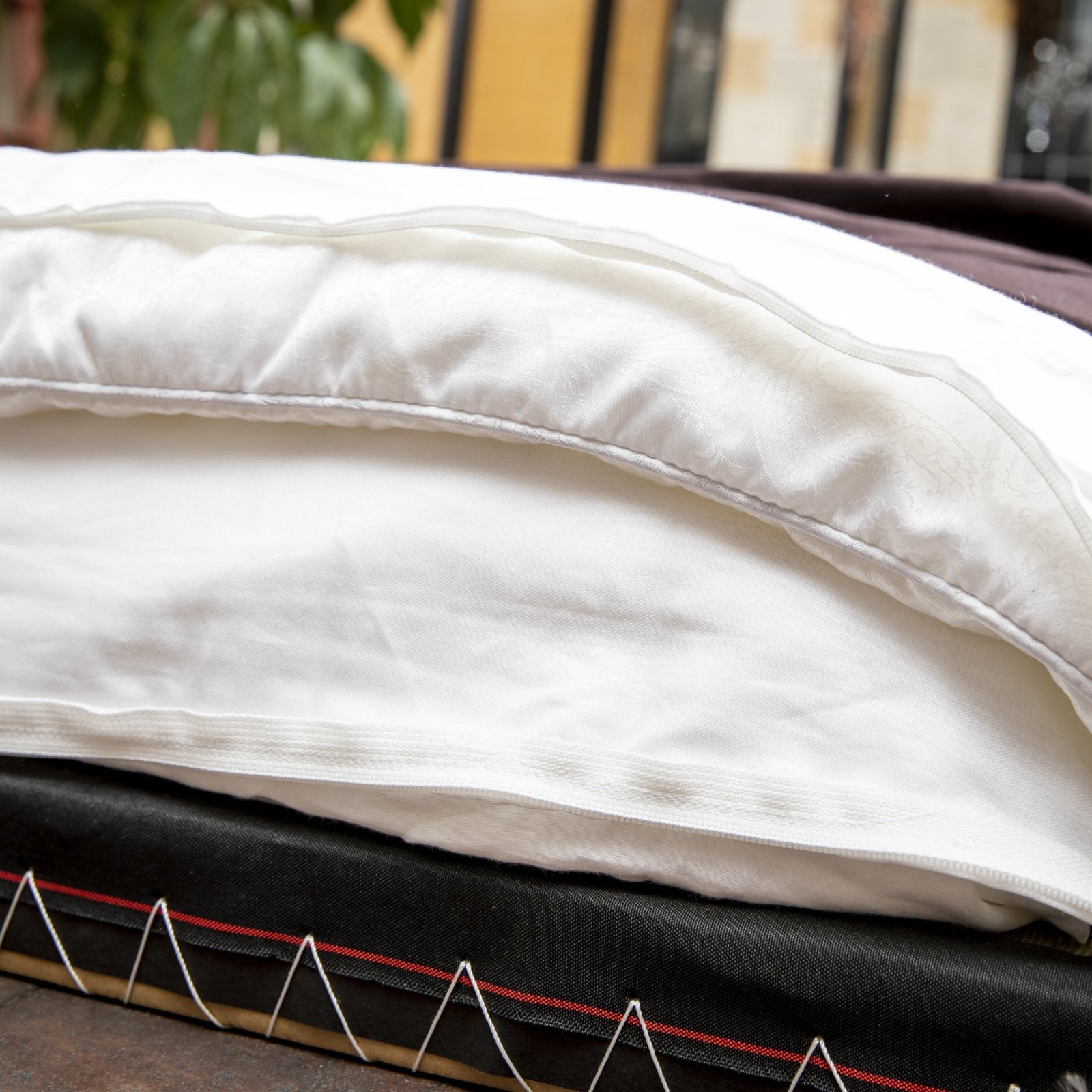 J-Life Espresso Custom Kakefuton with Removable Cover_Kakefutons_Kakefuton with custom cover_Japan Tradition_Sleep System_Handmade__1__2__3__4