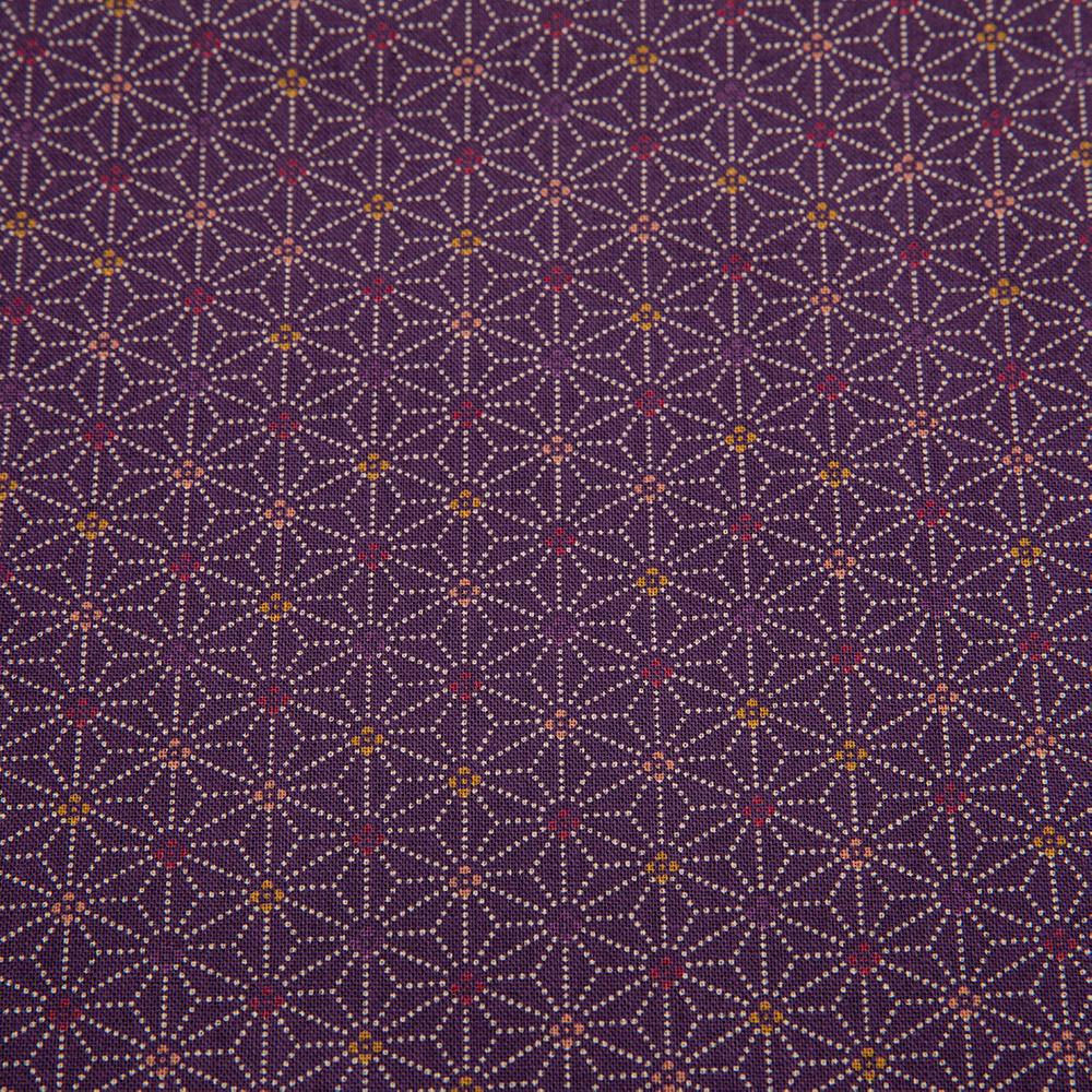 J-Life Asa No Ha Purple #3 Pillowcase_Pillows & Shams_Pillowcase_100% Cotton