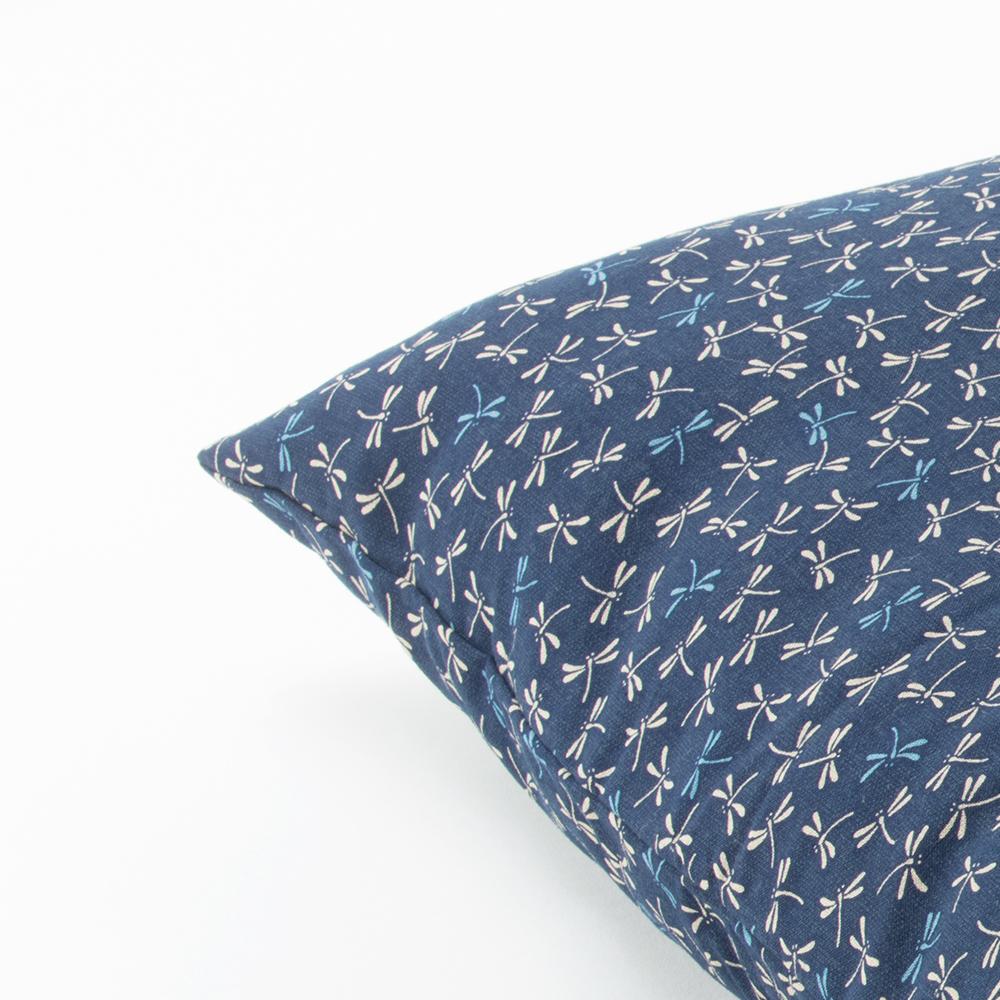 J-Life Tombo Navy Zabuton Floor Pillow_Pillows & Shams