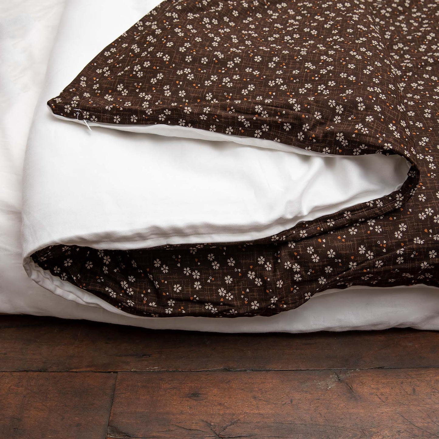 J-Life Sakura Brown Custom Kakefuton with Removable Cover_Kakefutons_Kakefuton with custom cover_Japan Tradition_Sleep System