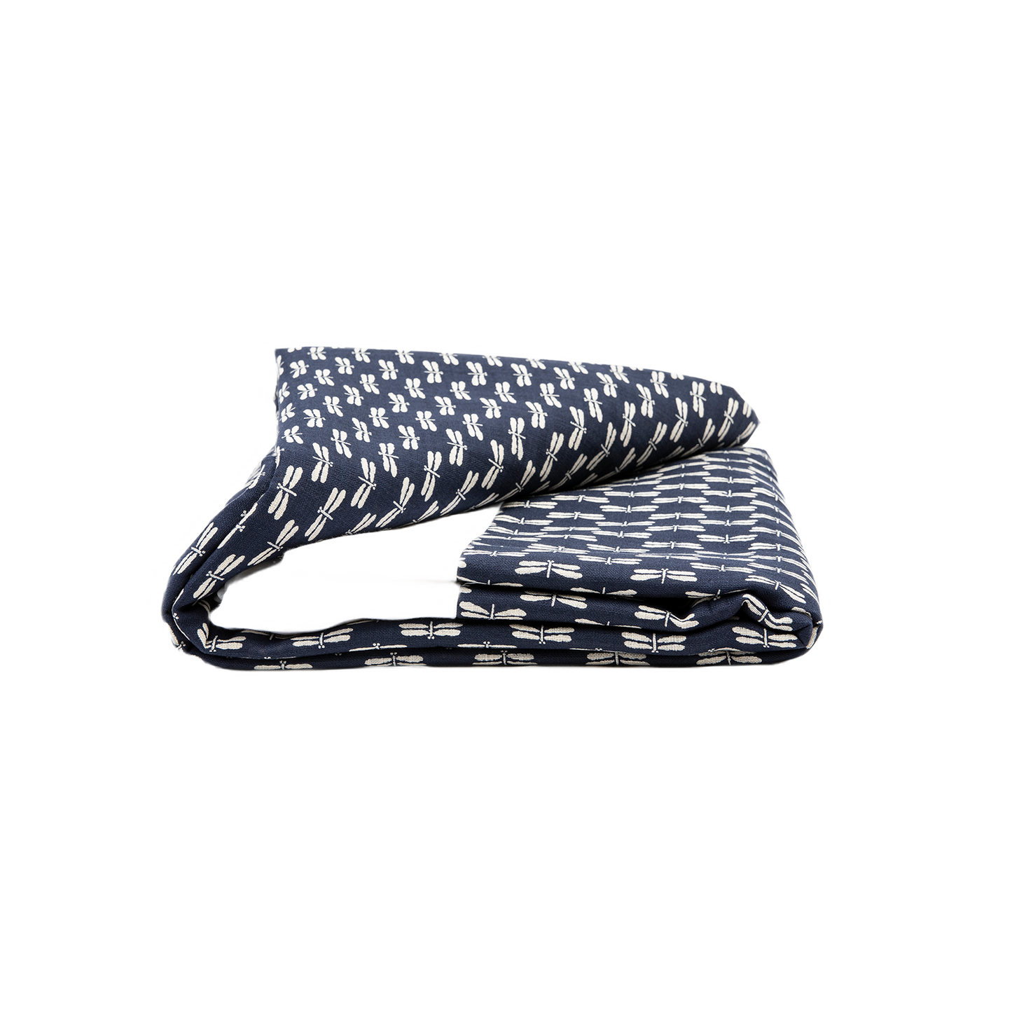 J-Life New Tombo Navy Custom Kakefuton with Removable Cover_Kakefutons_Kakefuton with custom cover_Japan Tradition