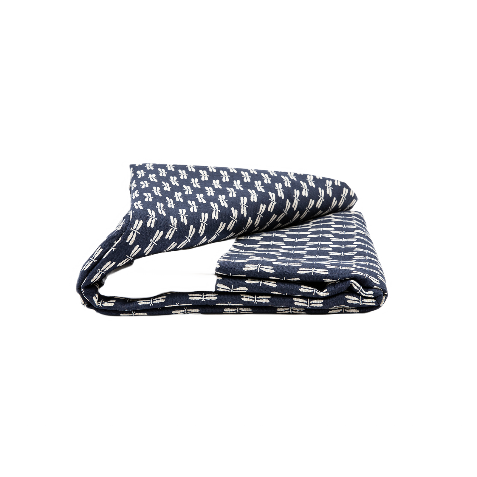 J-Life New Tombo Navy Custom Kakefuton with Removable Cover_Kakefutons_Kakefuton with custom cover_Japan Tradition