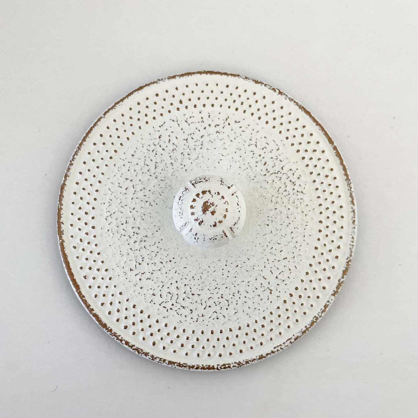 White Cast Iron Teapot_Lifestyle