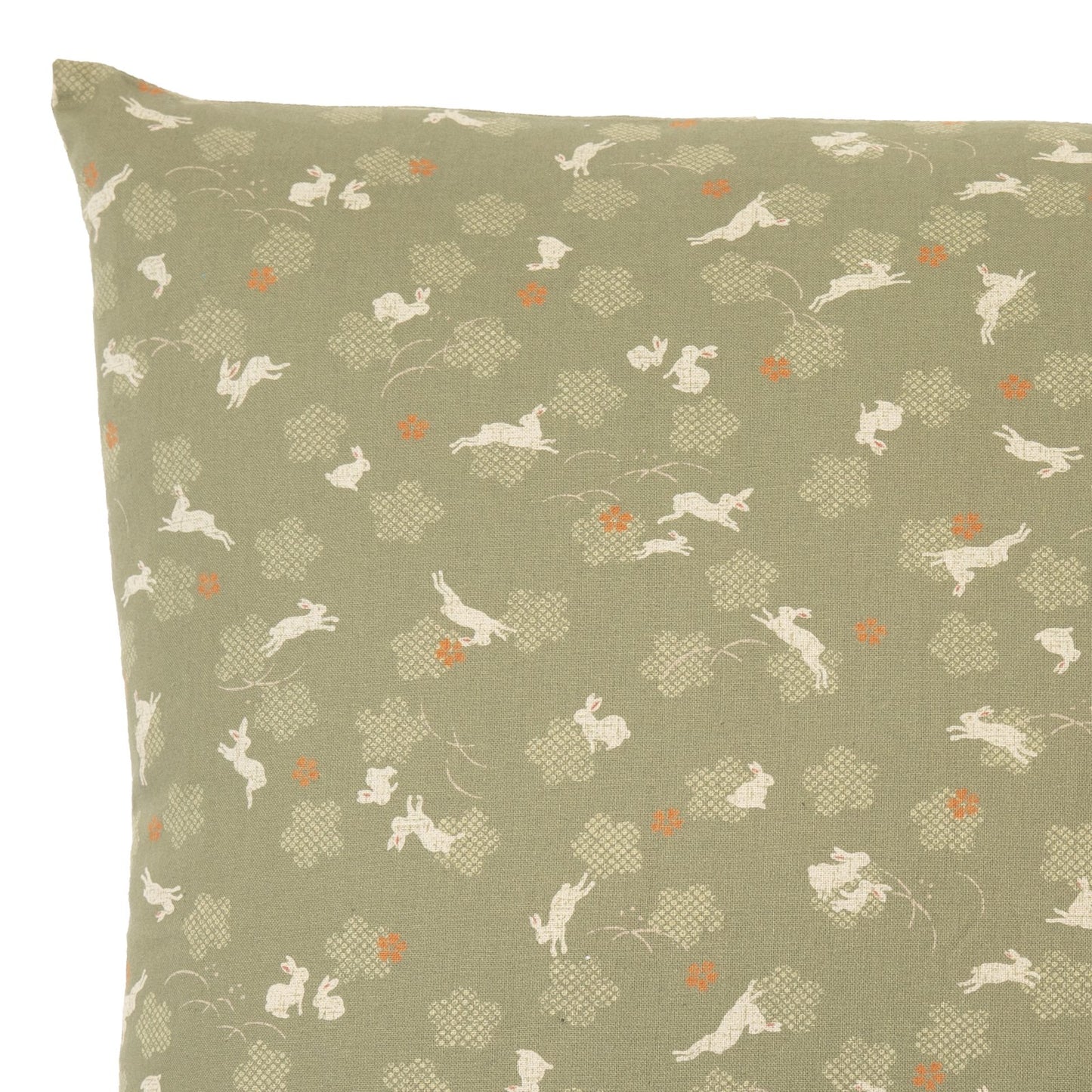 Usagi Green Throw Pillow_Pillows & Shams_Throw Pillows