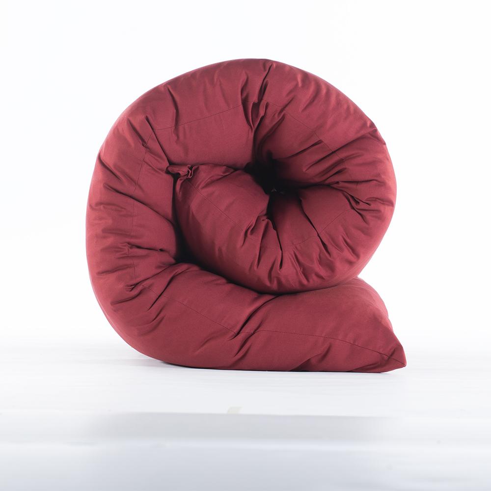 J-Life Shikifuton with Burgundy Removable Cover