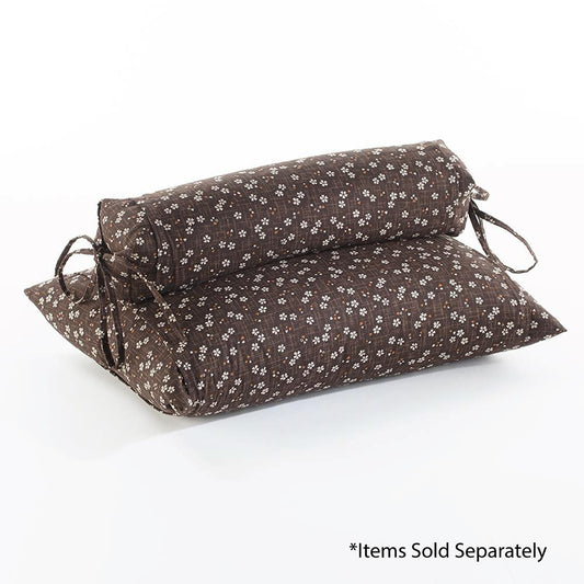 J-Life Sakura Brown Buckwheat Hull Pillow