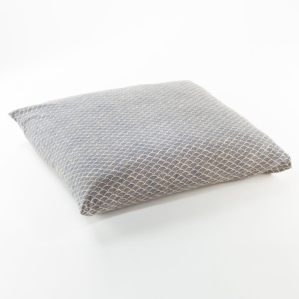 J-Life Nami Navy Zabuton Floor Pillow