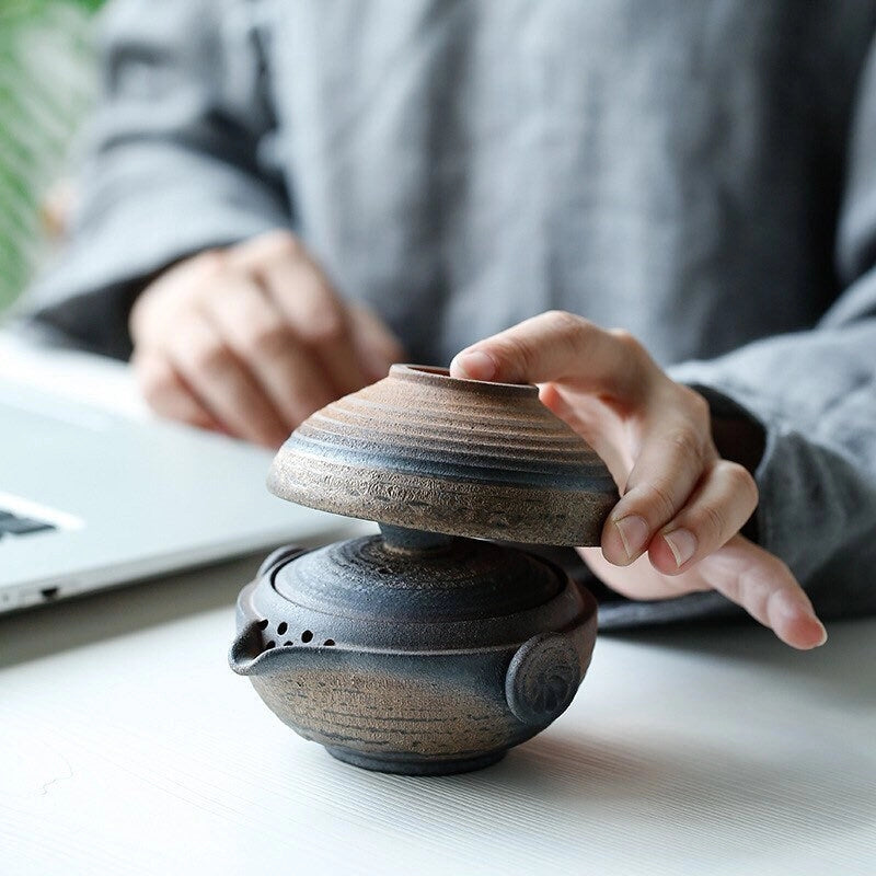 J-Life International Gaiwan Tea Set - Thumbnail 5