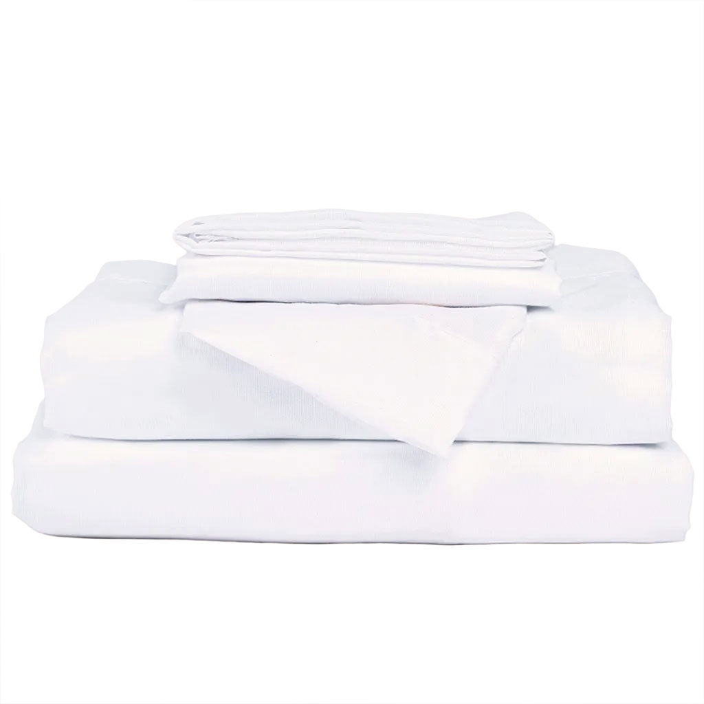 Sheet Set in Solid White