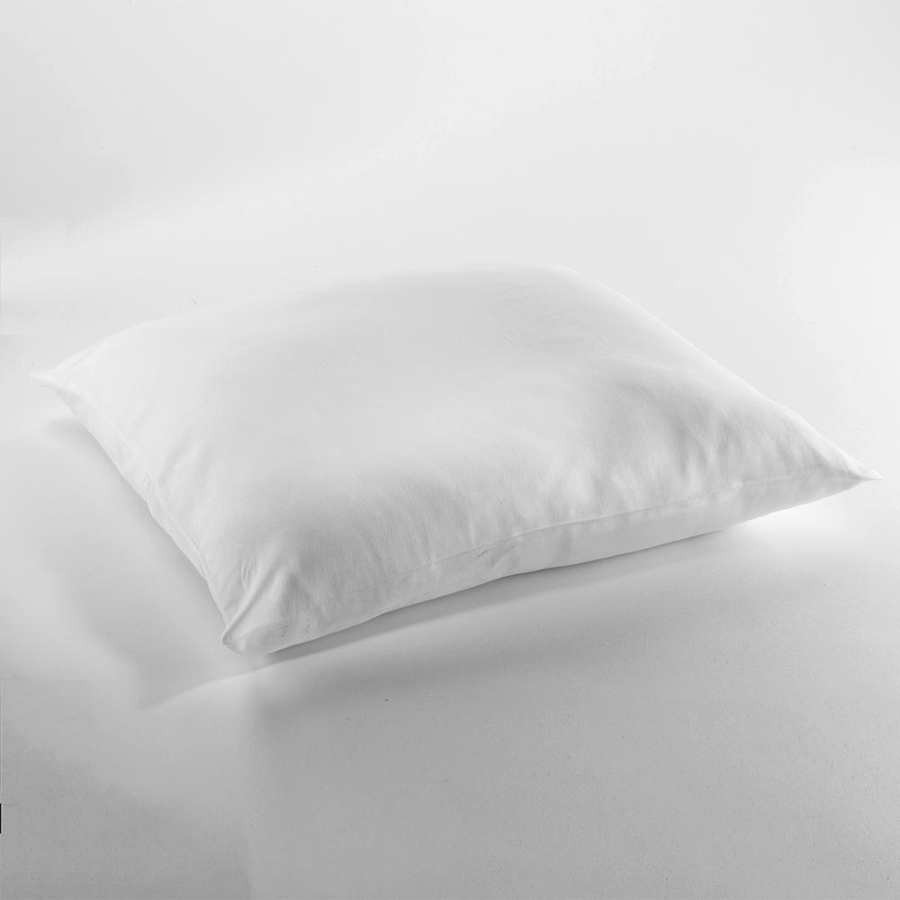 J-Life Solid White Zabuton Floor Pillow