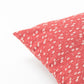 J-Life Sakura Red Zabuton Floor Pillow_Pillows & Shams