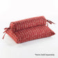 J-Life Kanji Red Buckwheat Hull Pillow