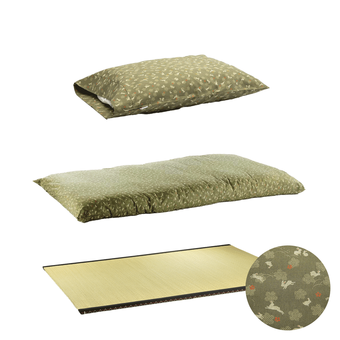 Complete Shikifuton Tatami Mat Bundle - Twin Size