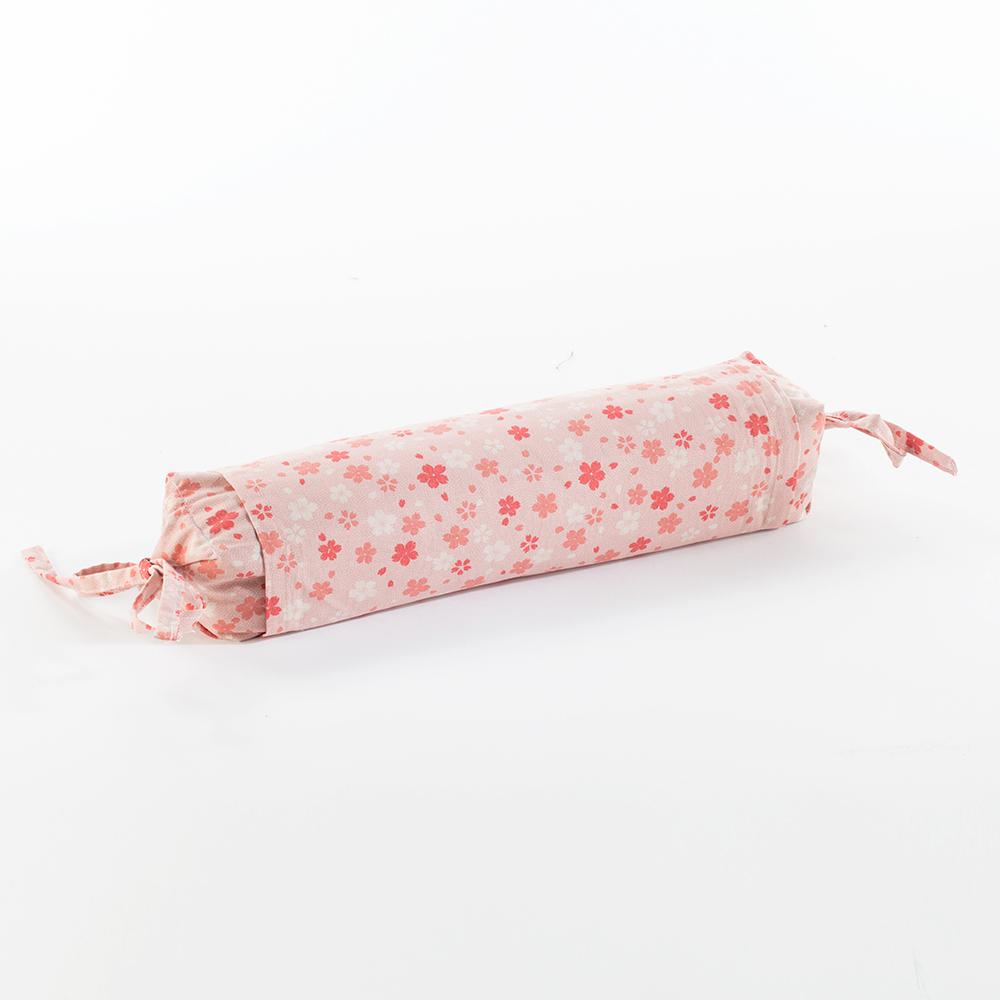 J-Life Cherry Blossom Pink Buckwheat Hull Pillow_Pillows & Shams_Buckwheat Hull Pillow