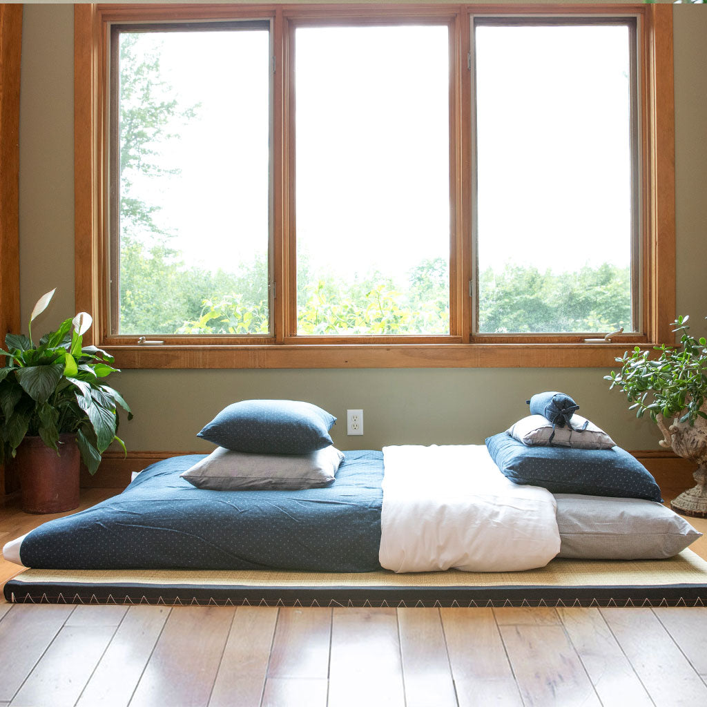 Bedding Bundle: Indigo Zen