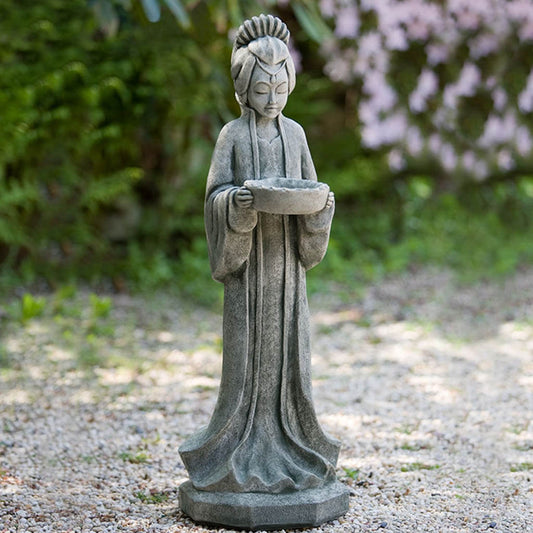 Cast Stone Zen Temple Figure