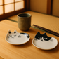 Cozy Cats Sauce Dish