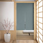 Asagi Green Noren Japanese Door Curtain