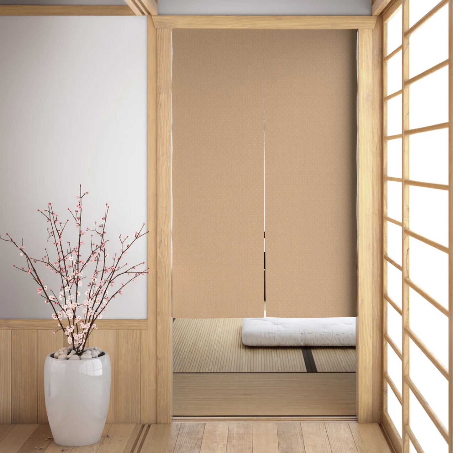 Hinode Sunrise Noren Japanese Door Curtain
