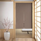 Kurumi Brown Noren Japanese Door Curtain