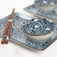 Sushi Set For Two: Floral Pattern