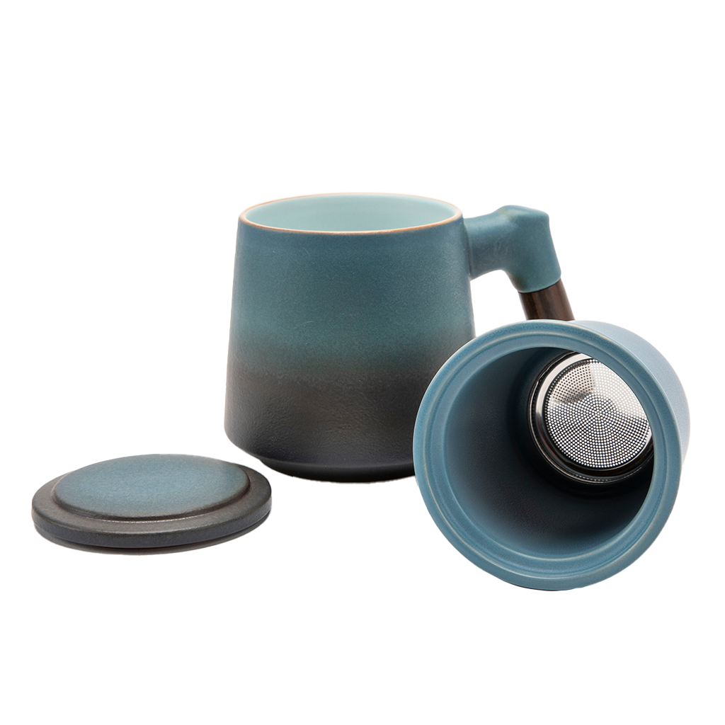 Blue Birds Tea Infuser Mug – Simpson & Vail
