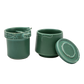 Jade Green Tea Cup with Strainer and Lid