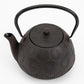 Chrysanthemum Flower Cast Iron Teapot