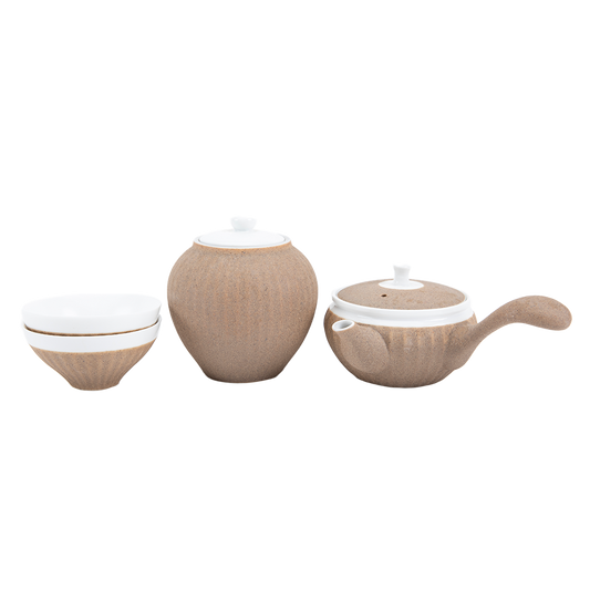 Kyūsu To Yunomi: Ceramic Teapot and Teacup Set