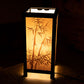 Bamboo Lithophane Table Lamp