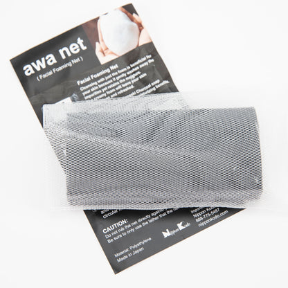 Deitanseki 泥炭石 Charcoal Facial Soap & Awa Net