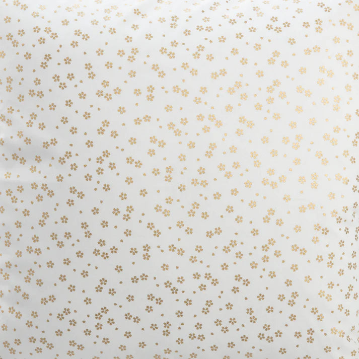 J-Life Sakura Gold Sparkle Pillowcase