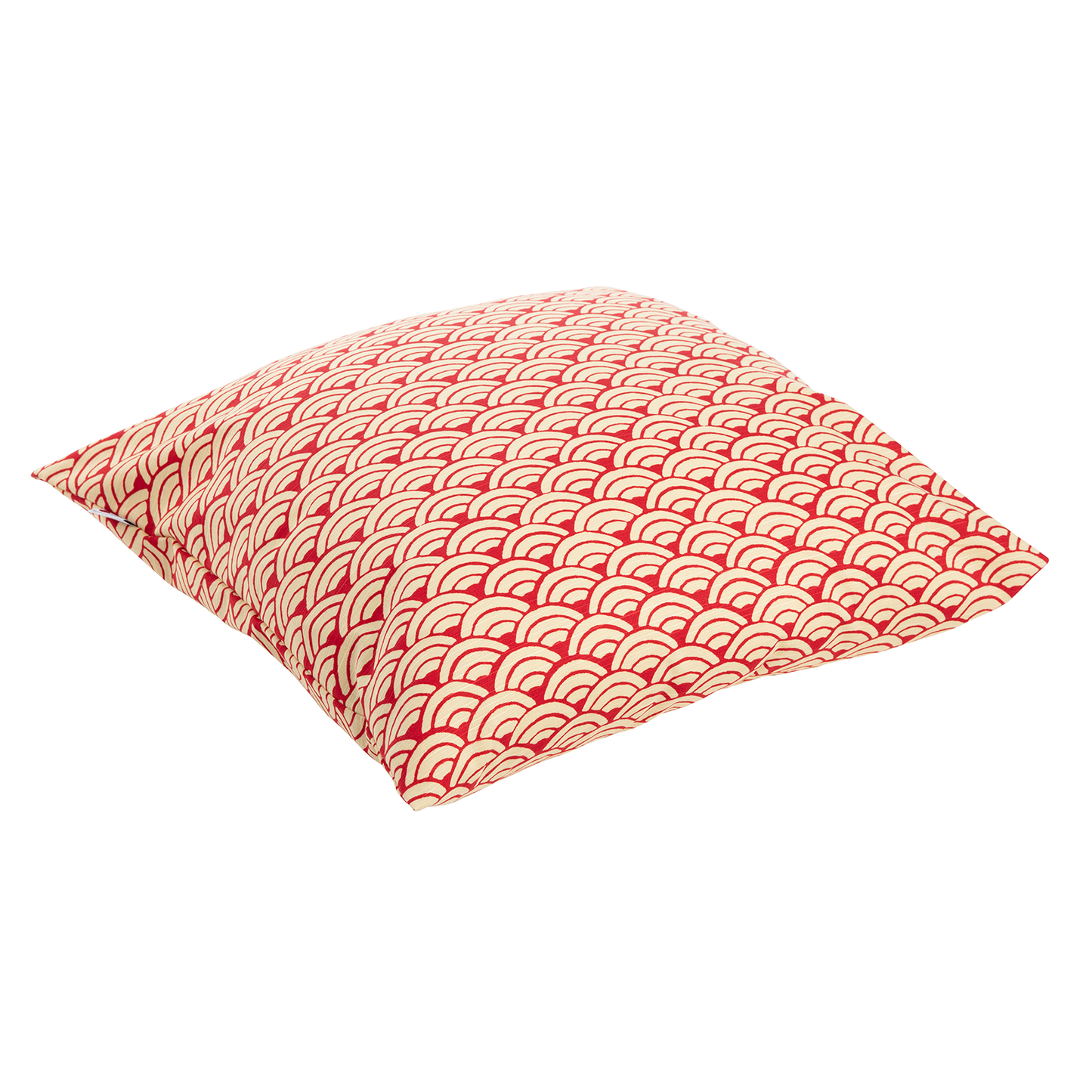 J-Life Jumbo Seika Ha Red Zabuton Floor Pillow