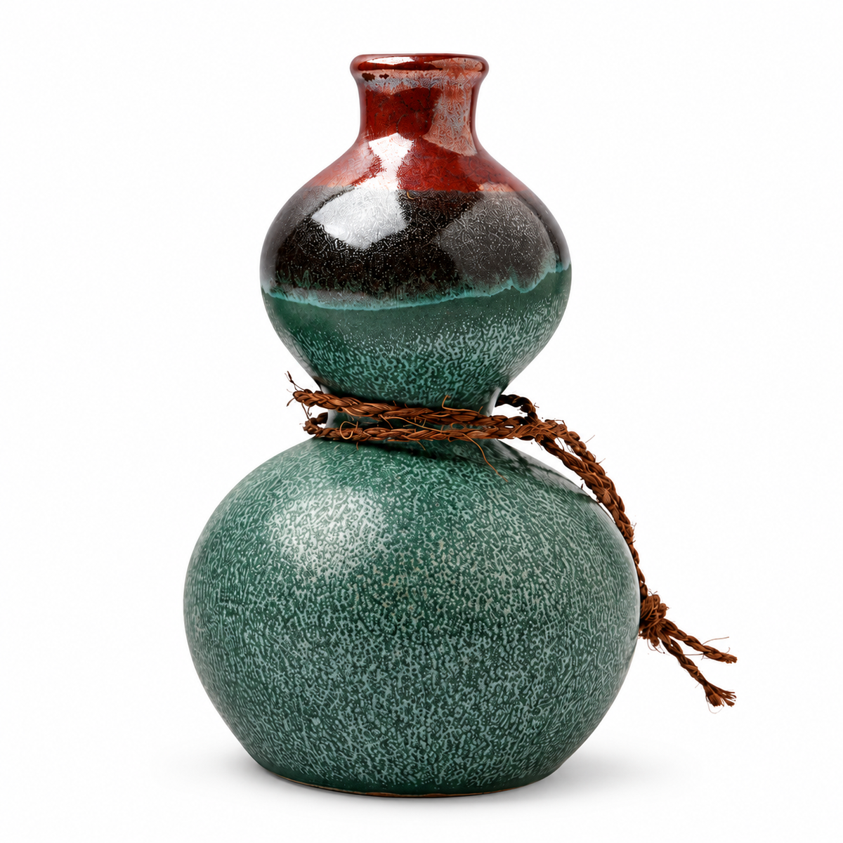 Green Aka Nagashi Japanese Sake Set