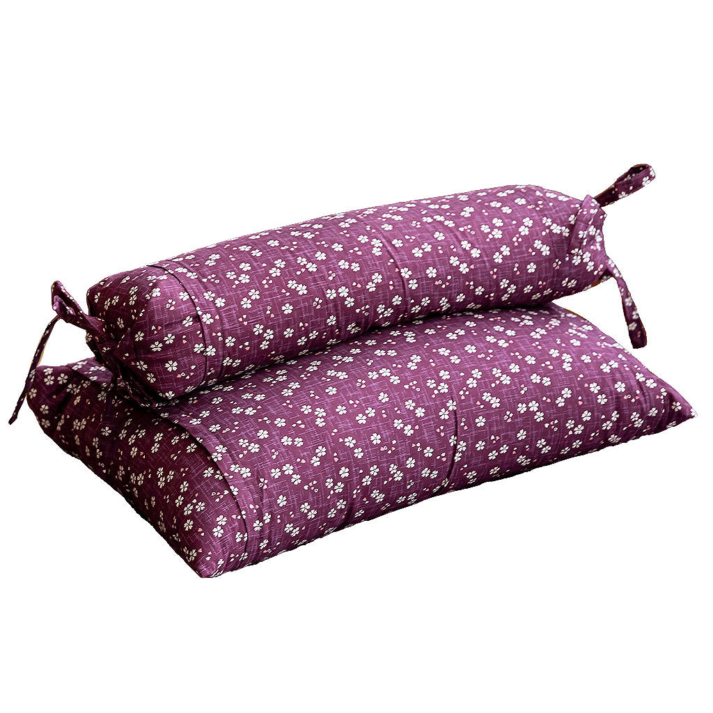 J-Life Sakura Purple Buckwheat Hull Pillow