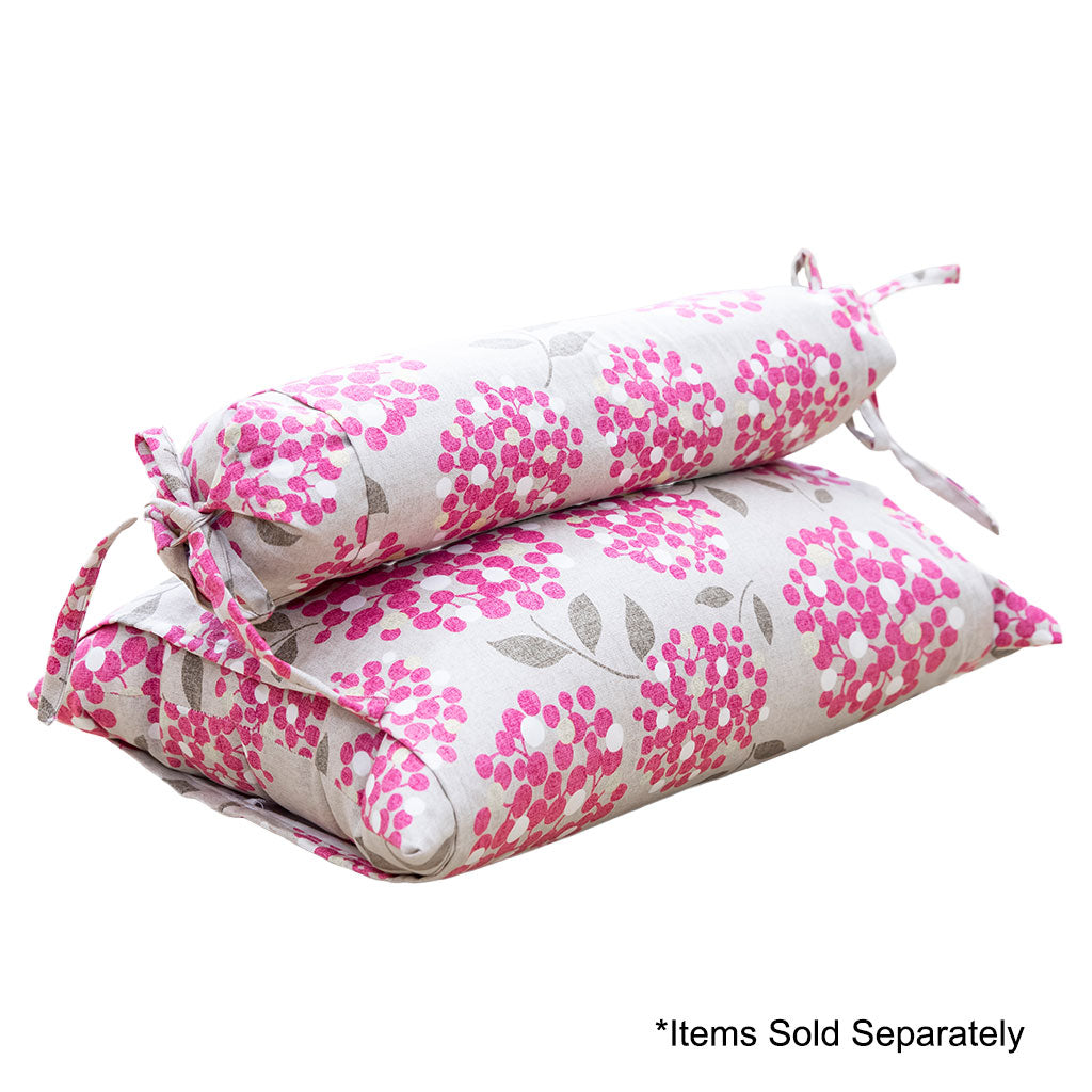 J-Life Ajisai Pink Buckwheat Hull Pillow - COVER ONLY