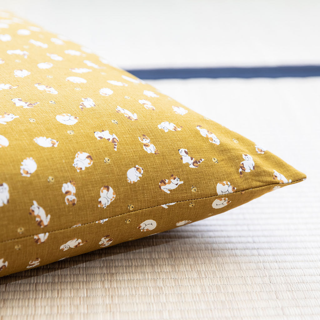 J-Life Koneko Gold Pillowcase