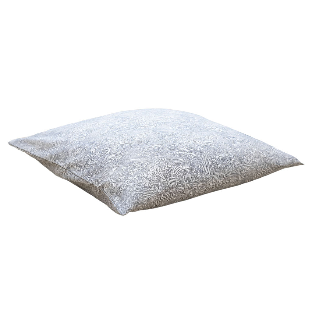 J-Life Mizu White Zabuton Floor Pillow - COVER ONLY